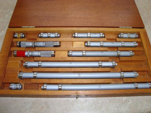Lufkin/brown &amp; sharpe end measuring rod set, jig boring for sale