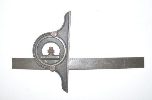 Goodell-pratt co. no. 4 tempered rule with combination square, level &amp; compass for sale