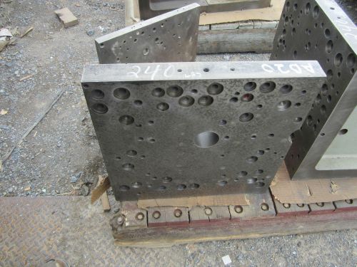 (AB20) 18&#034; X 14&#034; X 2&#034; Face Drilling/Machining Angle Block/Plate 18&#034; X 18&#034; Base