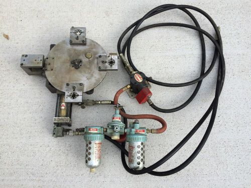 Allenair 10&#034;pneumatic rotary index table model 725-ec for sale