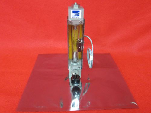 Brooks instrument low flow glass tube variable area meter 1358 ez139n/c for sale