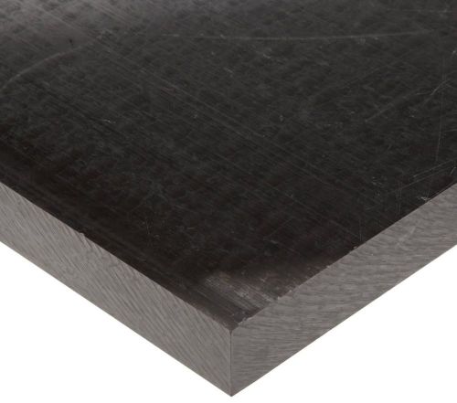 Acetal Copolymer Sheet, Opaque Black, Standard Tolerance, ASTM D6100/UL 94HB