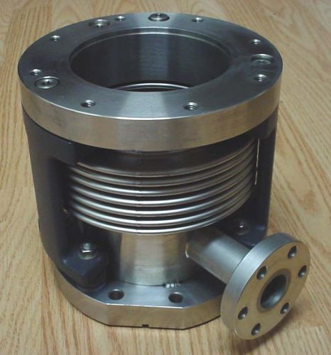 High vacuum research chamber gate valve expansion coupling, bellows for sale