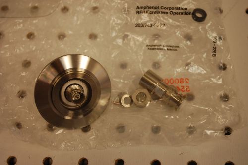 NEW MDC RF Coaxial BNC Electrical Vacuum Feedthrough KF40 Flange with Connector