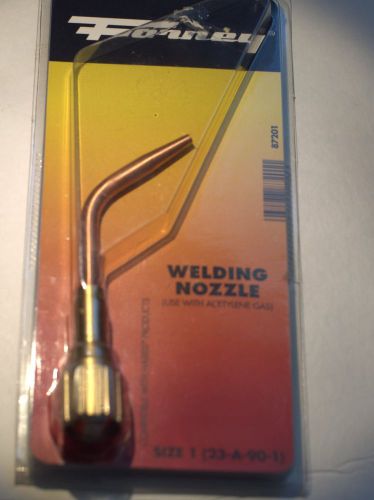 Forney/Harris size 1 23-A-60 welding nozzle and E-43 mixer 8701 new