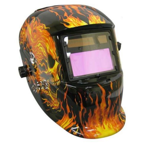 Welding helmet auto darkening skull pro mig tig arc welder tools protective gear for sale