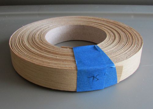 Anigre Real Wood Edgebanding - Anigre 7/8&#034; x 75&#039; roll - Free Shipping