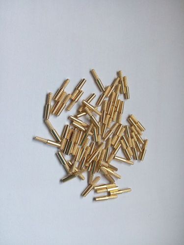1000 pcs Dental Lab Dowel Pins, Brass,short, for Zeiser, Giroform machines