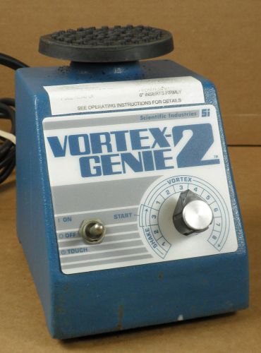 Scientific industries vortex genie 2 mixer vortexer with plate top for sale
