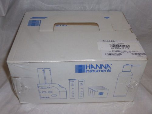 Hanna instruments hi3875 free chlorine test kit with checker disc for 100 tests! for sale