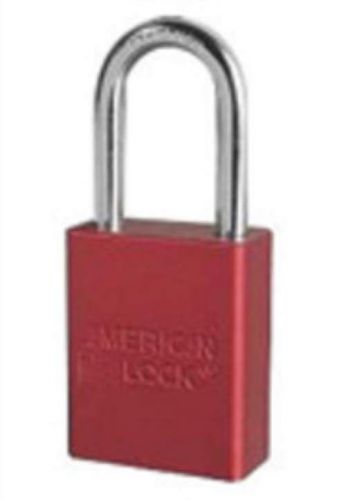 American Lock Padlock w/ 1 1/2&#034; Solid Aluminum Body (Keyed Differently)
