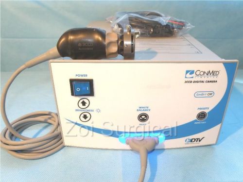 ConMed IM3300 3CCD Endoscopy camera with Autoclavable head &amp; coupler