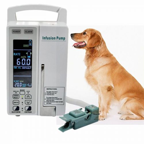 New Veterinary vet DOG Medical Infusion Pump with alarm ml/h or drop/min IP-50C