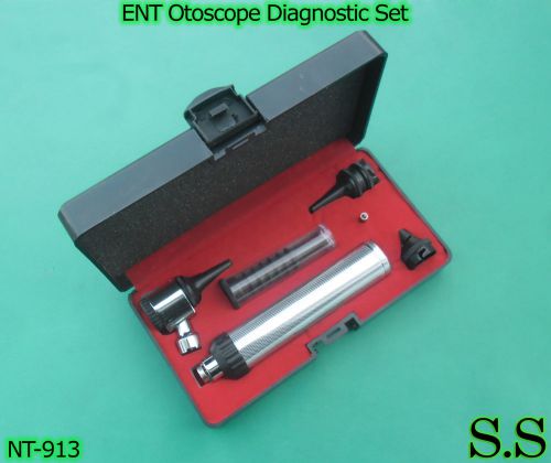 Ent Otoscope Diagnostic Set With 7 Extra Speculas &amp; 1 Bulb, NT-913