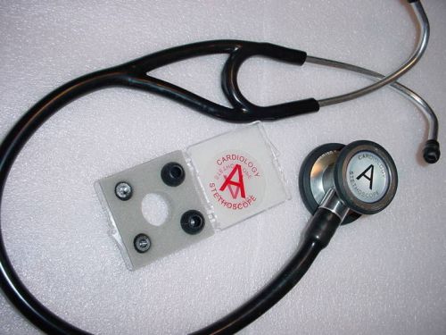Abertek aluminum a163 cardiology stethoscope &amp; warranty for sale