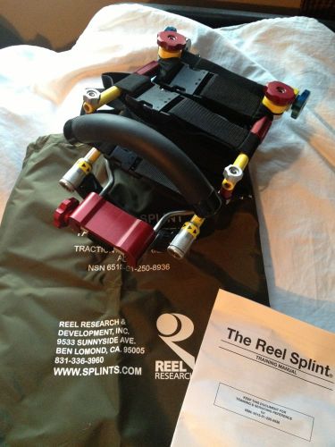 THE REEL SPLINT TRACTION &amp; EXTRICATION ADULT TACTICAL SYSTEM BAND NEW FREE SHIP