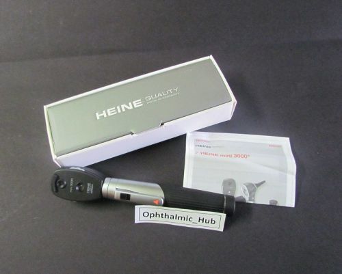 Heine 2.5v Direct Ophthalmoscope Mini 3000 with AA Handle, HLS EHS