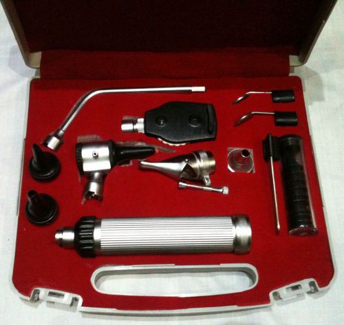 Professional ophthalmoscope otoscope ent set for sale