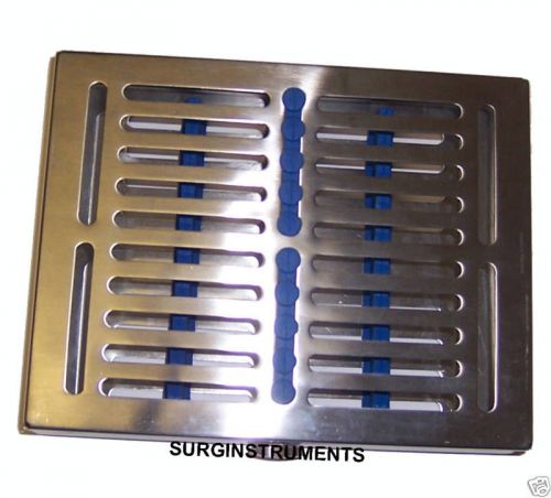 STERILIZATION CASSETTE 11&#034; x 7&#034; Surgical DENTAL, MEDICAL LAB. Instruments