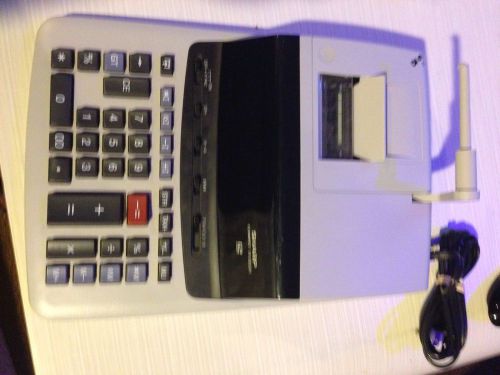 Calculator Sharp 12 digit VX-2652H compet printing machine VG free shipping
