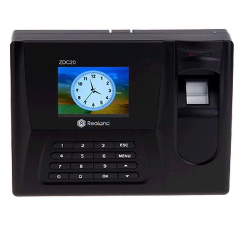 2.8&#034; tft color screen time clock attendance employee recorder usb+pwd+id card for sale