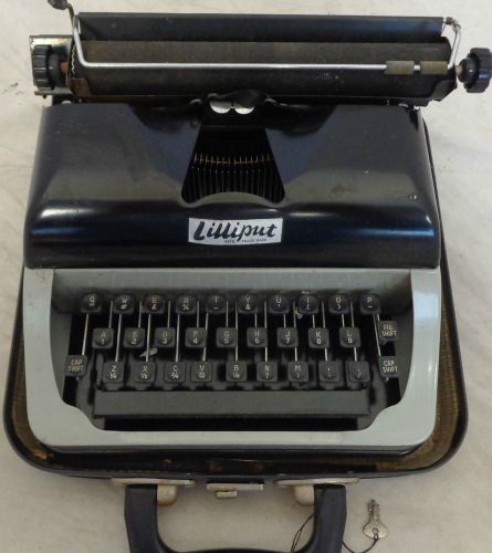 Vintage Lilliput Typewriter