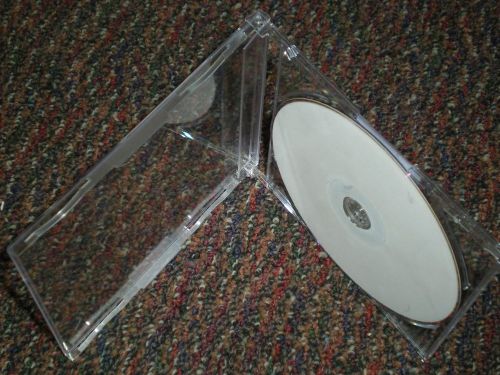 200 new high quality 7mm single maxi slim cd case, j card, music cd rare psc17 for sale