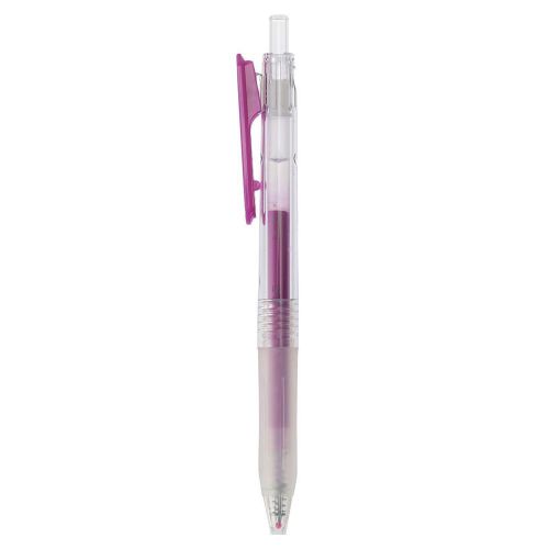 MUJI Moma Gel ballpoint pen knock type 0.5mm Purple from Japan New