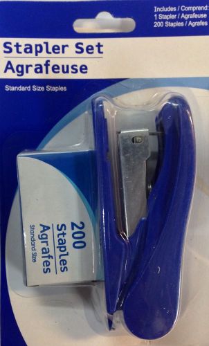 STAPLER SET Standard Size Agrafeuse With 200  Staples**Fast Shipping** ON SALE