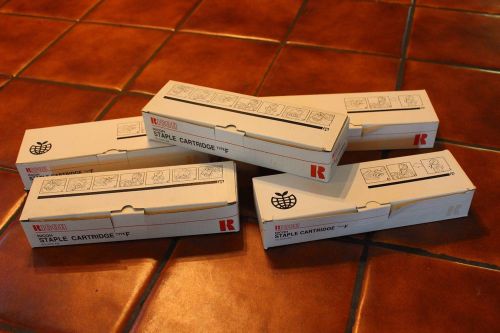 (5)  Ricoh Genuine Type F Staple Cartridges Magazine #209307