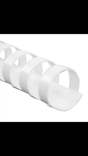 GBC Premium 3/4&#034; White Plastic Combs 25pk -