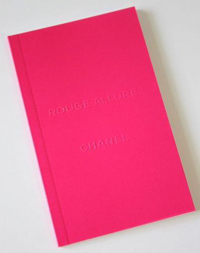 Chanel Rouge Allure Pink/Red Notebook Note Pad Collectible Limited VIP GIFT HTF