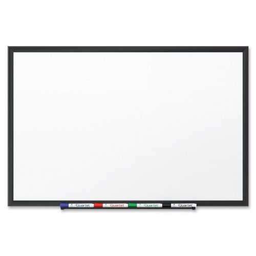 Quartet qrt2543b black frame duramax porcelain whiteboard for sale