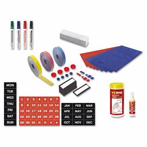 Mastervision Magnetic Board Accessory Kit, Blue/Red (BVCKT1317)