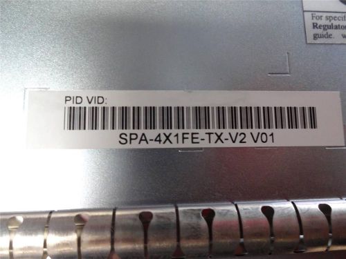CISCO SPA - 4X1FE - TX - V2