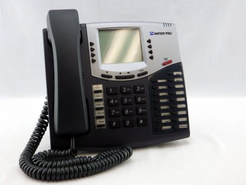 Inter-Tel Mitel Axxess 6 Line LCD Business Office WALL Phone 8560 550.8560  BAM!