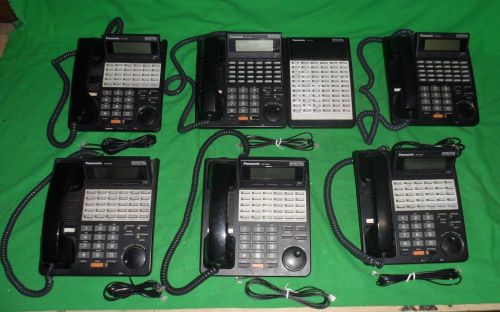 Lot of 6 Panasonic Digital Super Hybrid System KX-T7433 Office Telephone