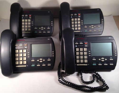 Lot of 8 Nortel Altigen PT 390 PowerTouch Office phones NT2N63AAAG  - Charcoal