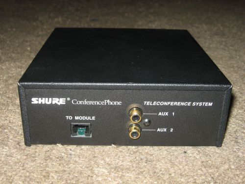 Shure Conference Phone Teleconference System Model STIB35 &amp; IEC Power Cable