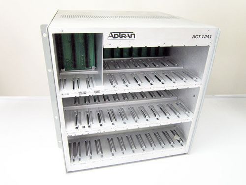 ADTRAN ACT-1241 1150036L1 MULTIPLEXER 19&#034; RACK MOUNTABLE 1150036L1 T1 CHASSIS