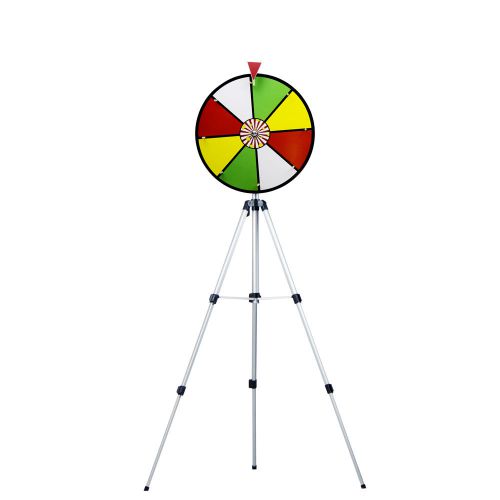 16&#034; color dry wheel prize wheel w/ floor stand for sale