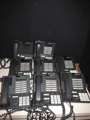 Lot Of (8) Inter-Tel 550.4400 Telephone 12-Butttons Small Display Speaker