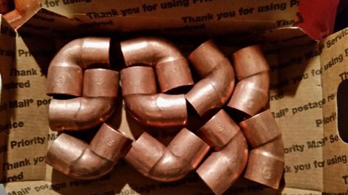 Lot of 1&#034;copper fittings.