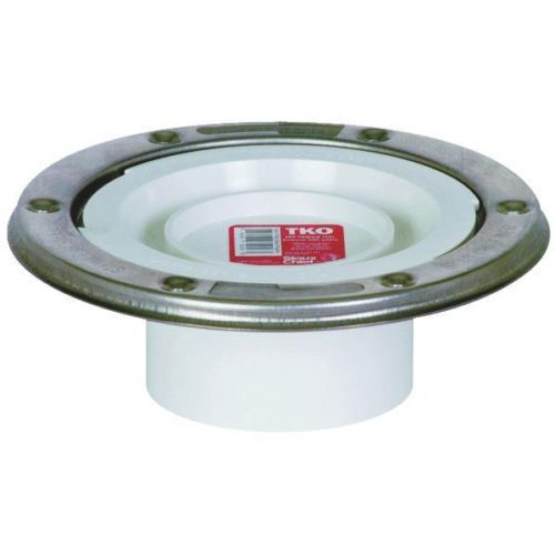 Sioux Chief 886-PTMS Total Knockout Closet Flange-3&#034;SPG K/0 SS PVS FLANGE
