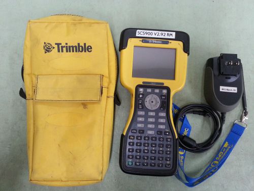 Trimble TSC2 data controller with SCS900 software, charger and soft case