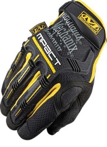 R3 Safety MPT-51-010 Mechanix Wear M-pact Glove Black/yellow 10 Large (mpt51010)