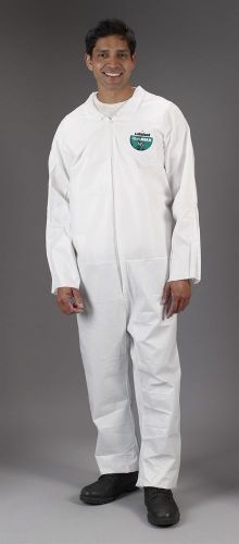 Lakeland micromax ns disposable coveralls with zipper xl ctl412  protective gear for sale