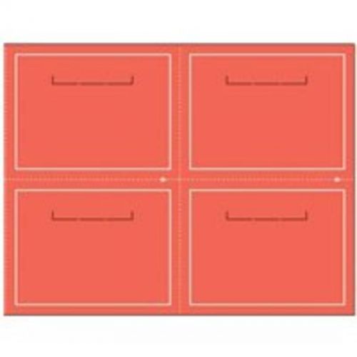 4/Sheet Red Indoor Laser Signs DOCUPRINT FORMS &amp; SIGNS Store Signage