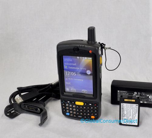 Symbol motorola mc75a8 mc75a mc75a0 1d/2d barcode scanner pda +charge/usb kit for sale