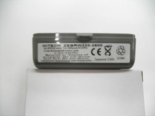10 batteries #ct17497-1/ak18026-002*japan2600mah for zebra printer rw220 saving for sale